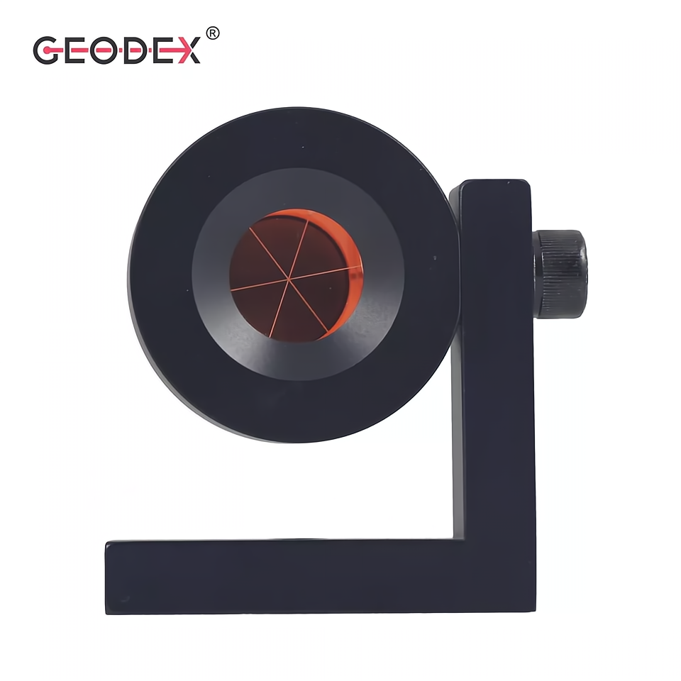 High Precision Surveying Prism Reflector 90 Degree Mini Total Station Prism For Deformation & Subsidence Observation