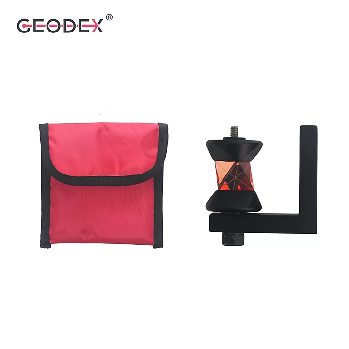 360 Degree Survey Prism GRZ101-L Medium Size With L Bracket Mini Prism For bridge, Tunnel Monitoring Surveying