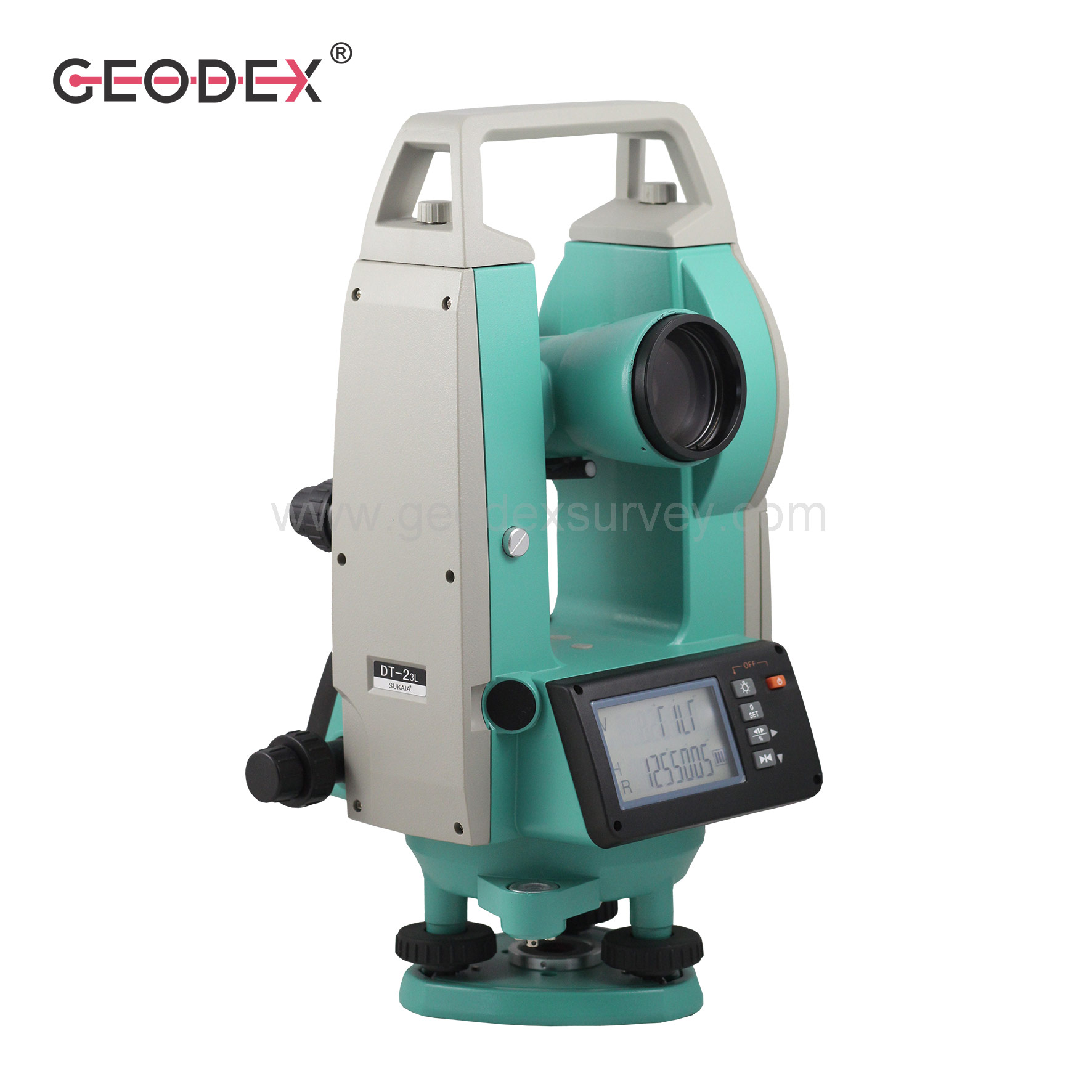 High Precision Laser Digital Theodolite DT-23L Surveying Instrument with upward laser guidance