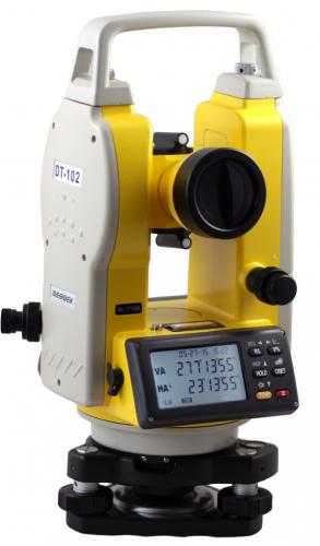 Digital Theodolite with Upward Laser Pointer